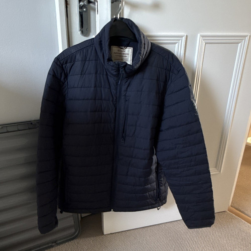 Fat face men navy quilted - fat,