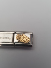 genuine nomination gold hand of fatima charm