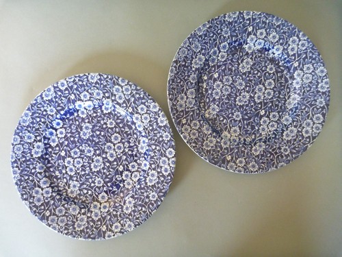 Burleigh blue calico dinner - 2,