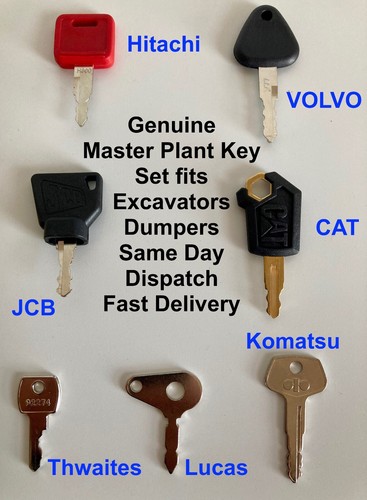 Genuine master plant key set - genuine, 7