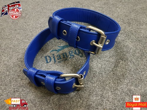 Brand new premium blue - new, leather