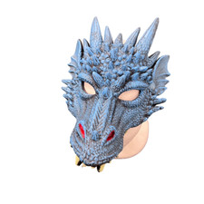 Halloween Blue Dragon Head