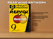 Jordan 191 198 F1 Rear Wing Endplate Display Piece Schumacher Hill - Scuderia GP