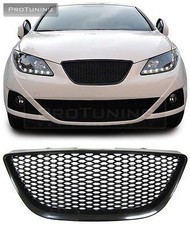 Honeycomb Front Black Grill