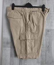 Tommy Hilfiger Shorts Mens 36 Beige John Cargo Utility Military Combat