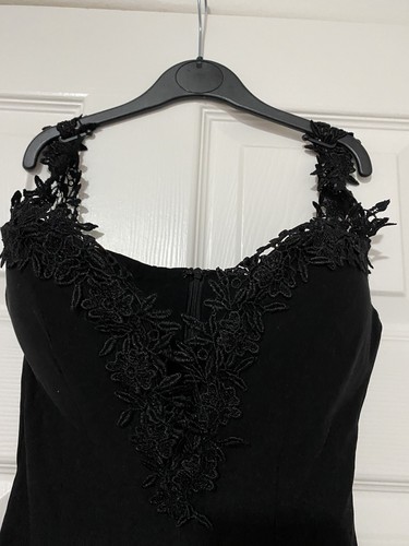Ladies black strapless - black,