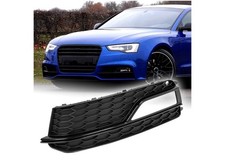 AUDI A5 S LINE S5 FRONT BUMPER FOG LIGHT COVER GRILLE SURROUND RIGHT DRIVER SIDE