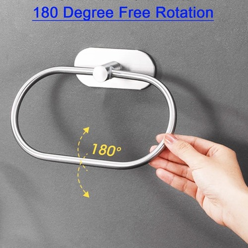 Bathroom towel ring rack - bathroom,