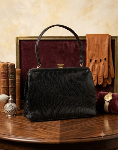 Vintage mappin webb black - webb,