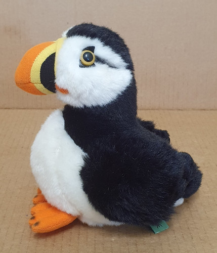 Living nature puffin plush - puffin,