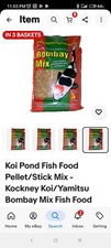 Webbox Rainbow Pellets for Koi