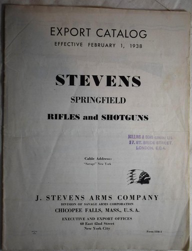 Stevens arms company - j, rifles