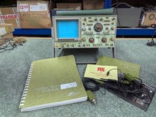 IWATSU SS-571 Oscilloscope Working Good Condition With Extras