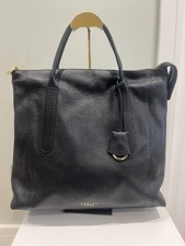 Radley Black Pebbled Leather