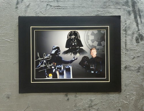 Dave prowse signed darth vader - dave,
