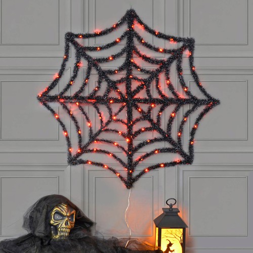 Spiders web light halloween - light, up