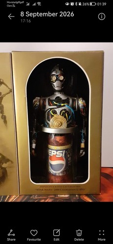 Pepsi cap star - cap, c3po