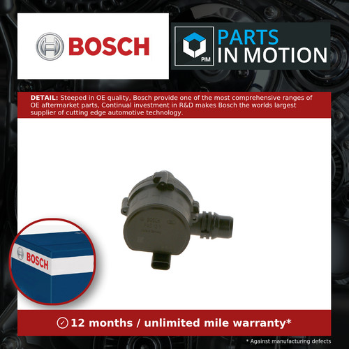 Water pump for parking heater - water,