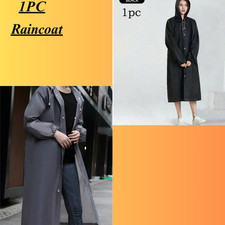 Raincoat Waterproof Reusable