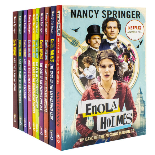 Enola holmes mysteries series - holmes,