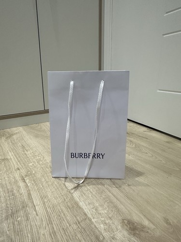 Genuine white branded burberry - white,