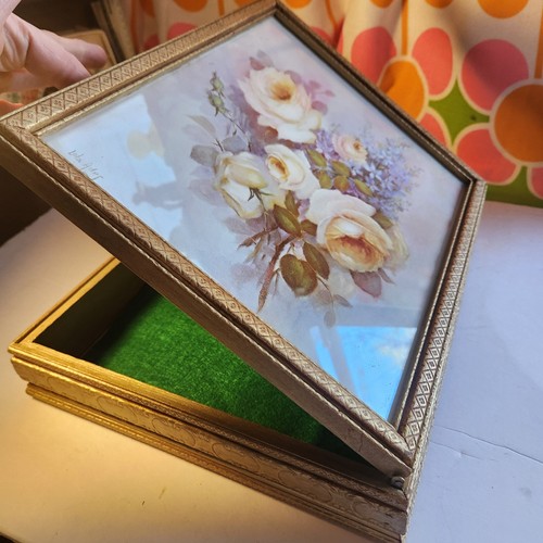 Vintage dresser box wood - vintage,