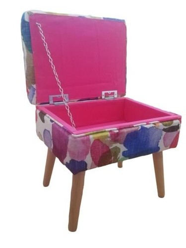 Funky footstool storage - funky,
