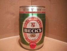 BECK'S EMPTY 5 LITER MINI BEER