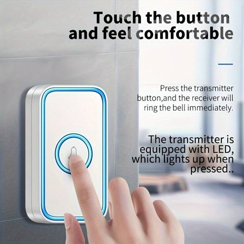 Toptek wireless doorbell - wireless,
