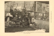 On board the Dundee Steamer