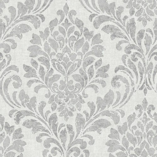Silver grey wallpaper plain - grey,