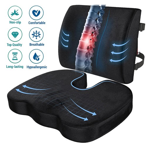 Memory foam back support seat - memory,