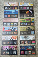 12x Royal Mail Millennium Collection Stamps Presentation Packs - 1999 Full Set