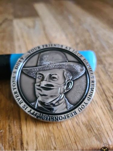 Jack daniels challenge - jack, coin