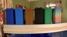 One Mini Wheelie Bin Desk Tidy