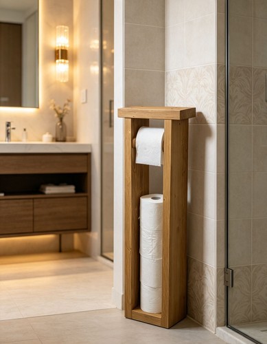 Handmade rustic toilet roll - handmade,