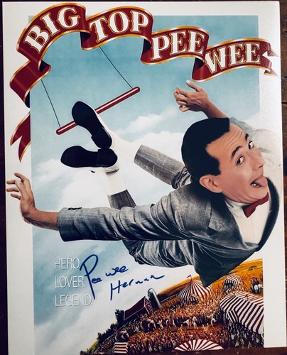 Pee wee herman signed - wee,