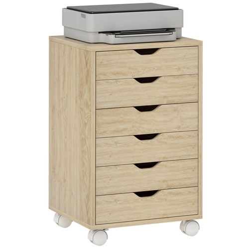 Homcom drawer vertical file - drawer,