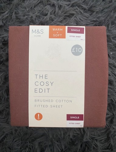 Marks and spencer brush cotton - and,