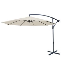 Garden Round Rectangle Banana Parasol Umbrella Outdooor Patio - Clearance Sale