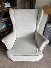 Strandmon Wing Back IKEA Chair Grey