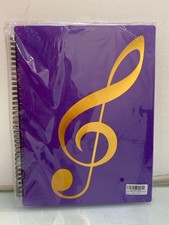 Purple 40 Page Music Score
