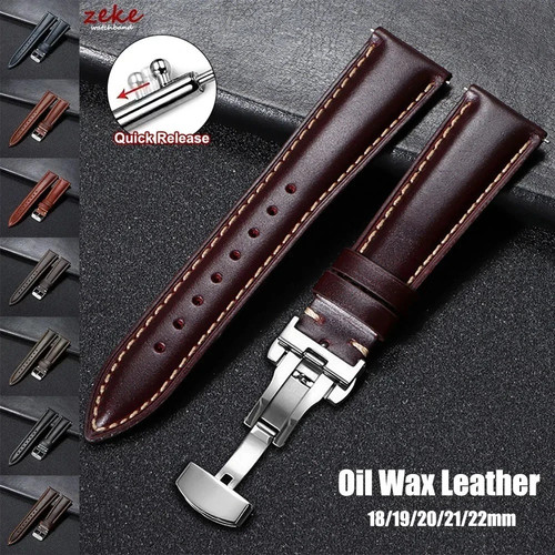 Genuine leather watch band - genuine,