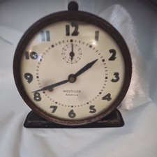 Vintage Desk Alarm Clock Made