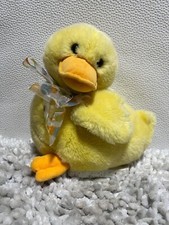 TY Yellow Plush Easter Duck