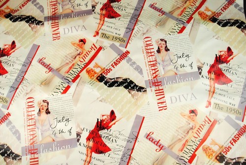 50s diva pvc vinyl - pvc,