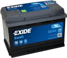 096 Car Battery Exide EB740
