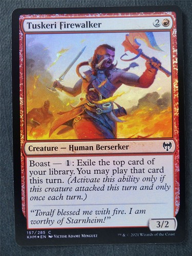 Tuskeri firewalker foil - -, mtg