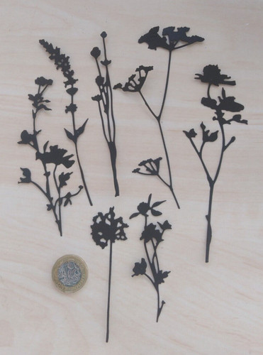 Die cut wildflowers - die,