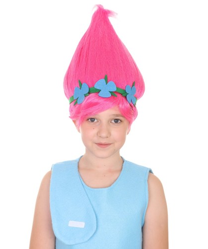 Kids princess troll wig - troll,